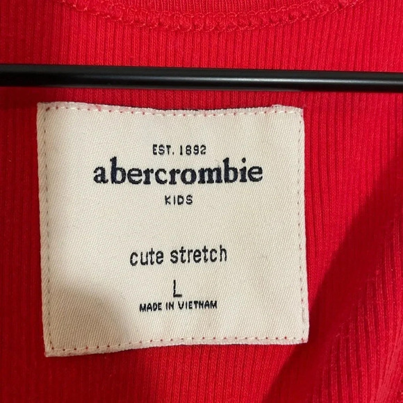 Abercrombie Kids Red Size Large Tank Top - Picture 1 of 5